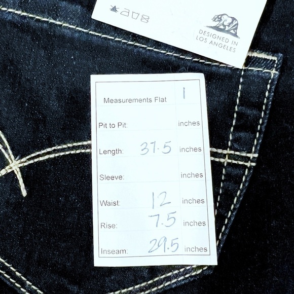 Bullhead Low Rise Skinny Blue Jean - Picture 11 of 11